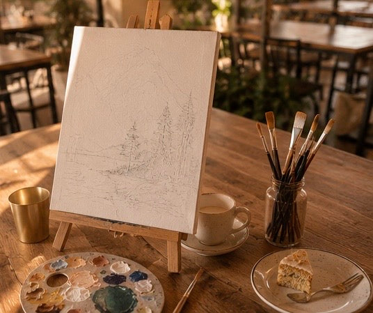 Coffee, Cake & Canvas