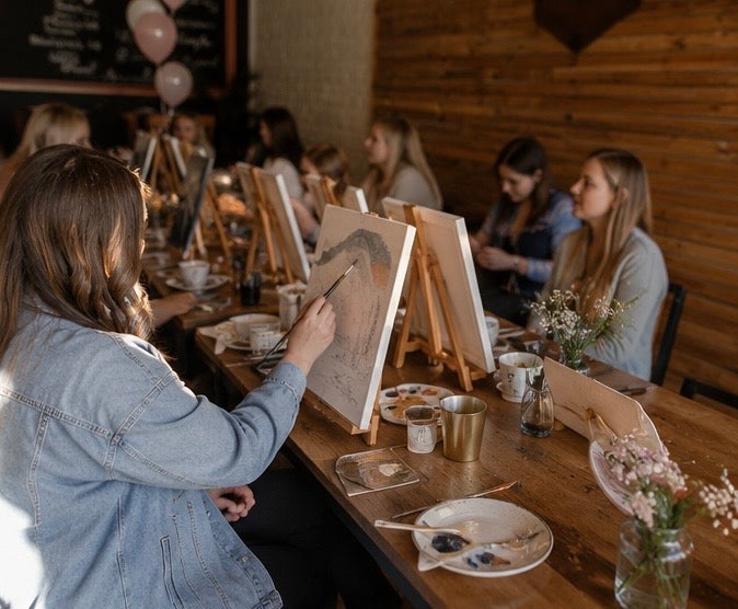 Coffee, Cake & Canvas
