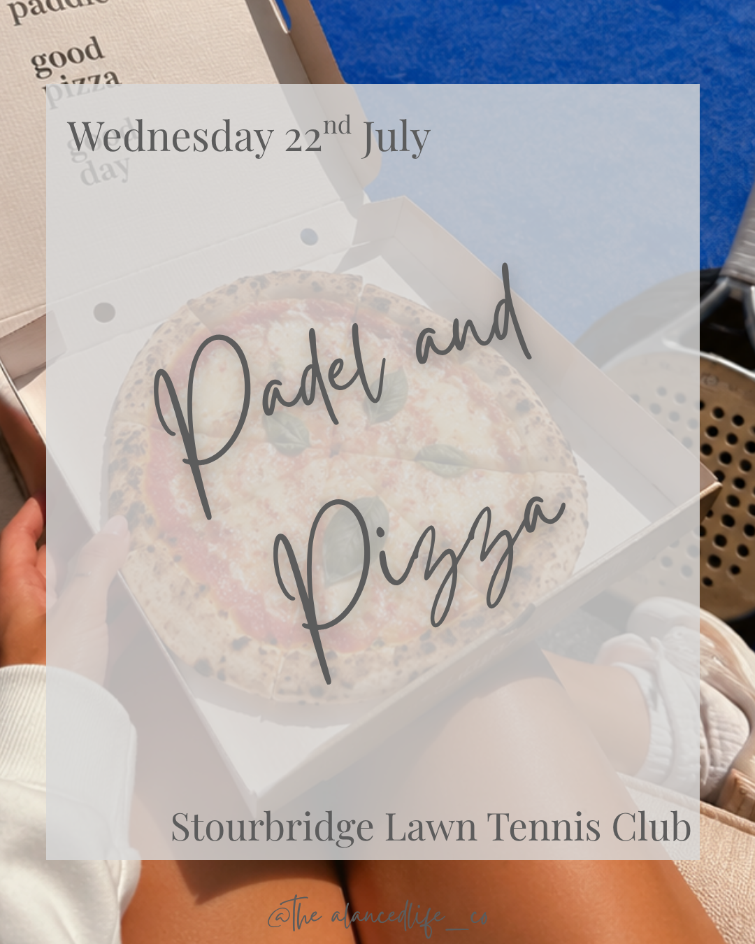 Padel and Pizza