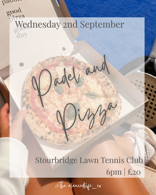 Padel & Pizza | A Social Evening - 02/09